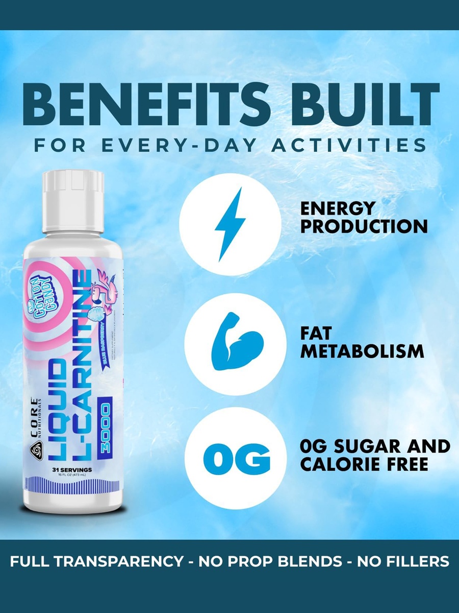 Liquid L-Carnitine 3000 Pre-Workout | Orange Cream, 473 ml | 31 Servings