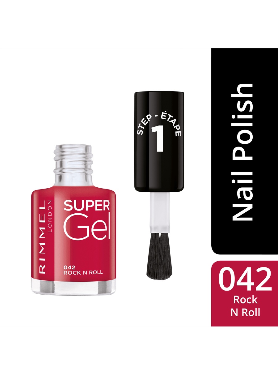 Super Gel Nail Polish - 042 - Madame Web Rock N Roll, 12Ml