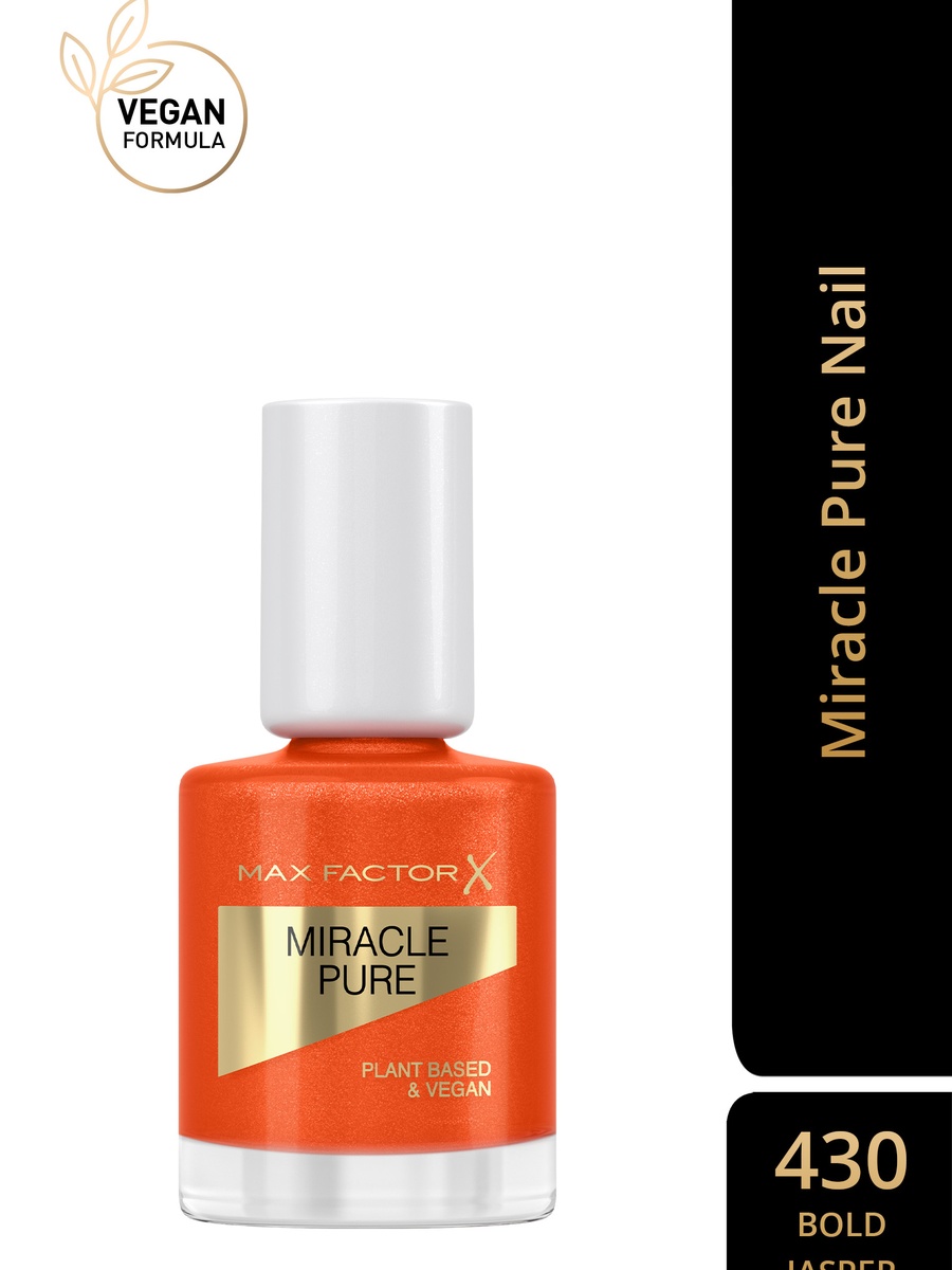 Miracle Pure Nail Polish, Healing Crystal Collection, Bold Jasper, 12Ml
