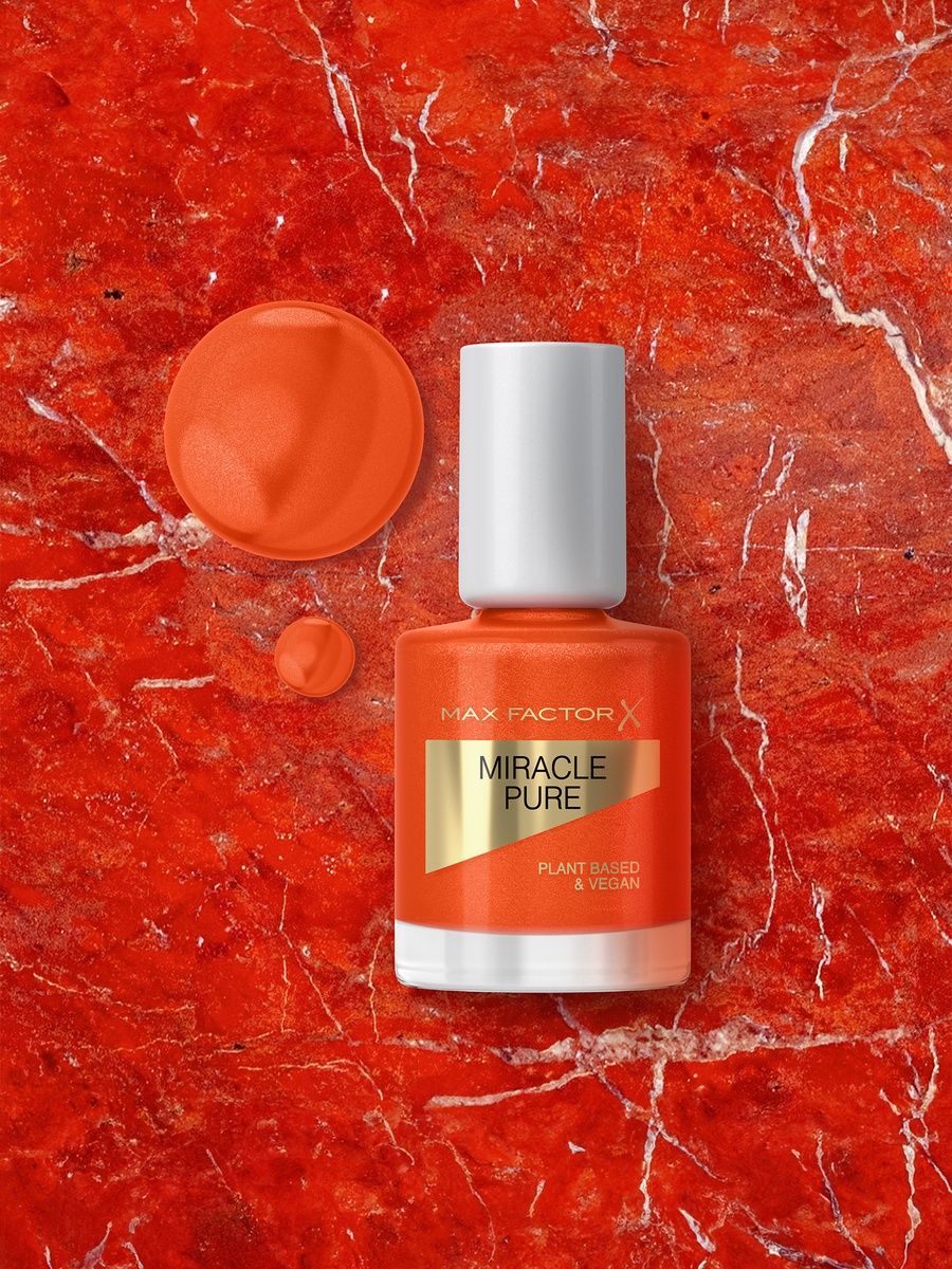 Miracle Pure Nail Polish, Healing Crystal Collection, Bold Jasper, 12Ml
