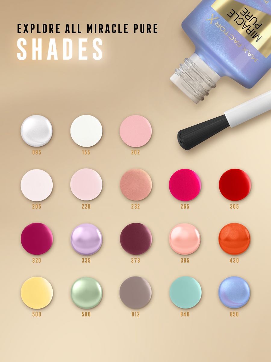 Miracle Pure Nail Polish, Healing Crystal Collection, Lucky Jade, 12Ml