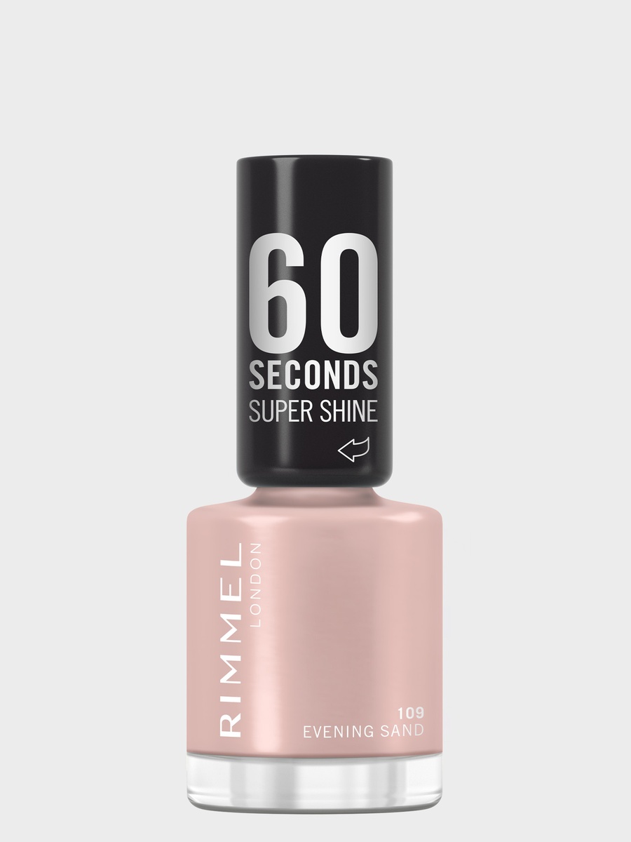 60 Seconds Super Shine Nail Polish - 109 - Evening Sand, 8Ml