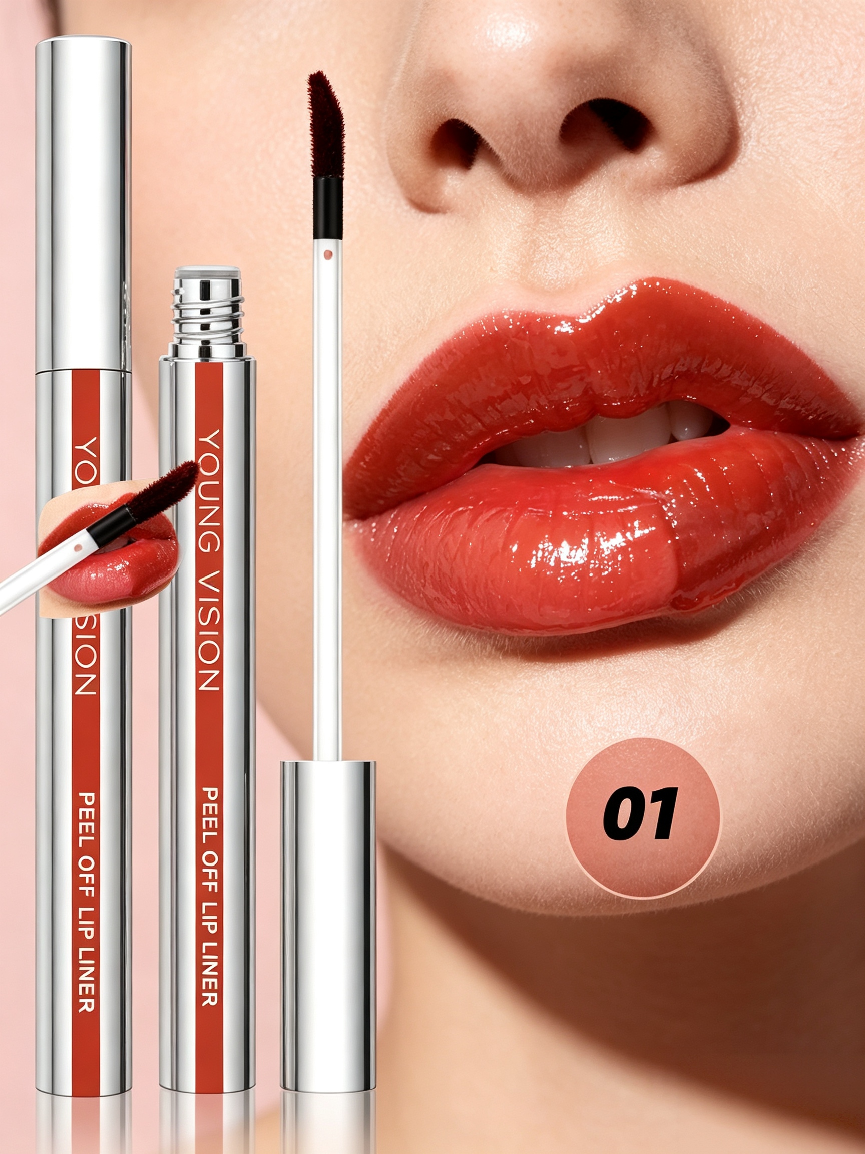 Peel Off Lip Liner Tattoo