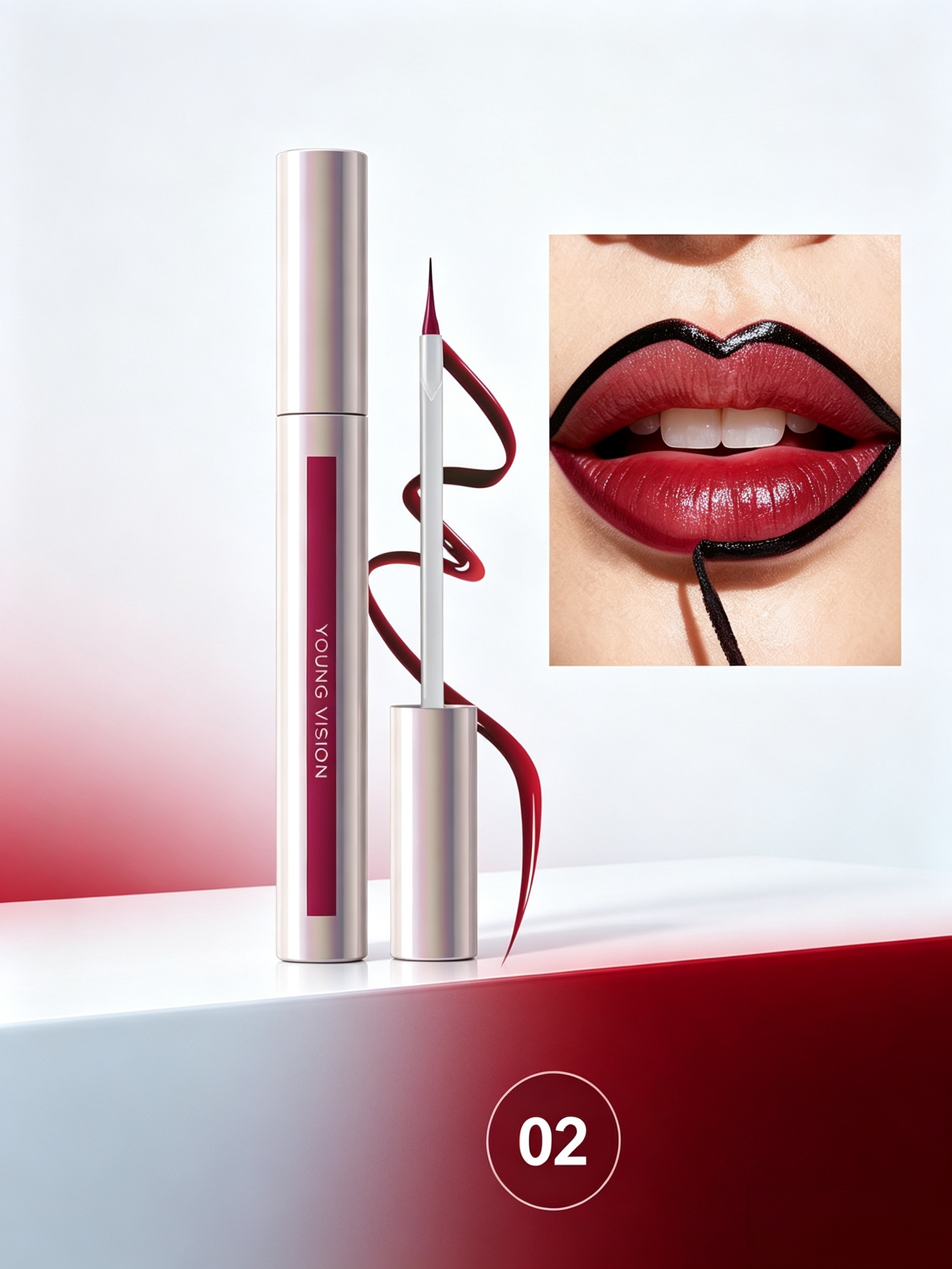 Peel Off Lip Liner Tattoo