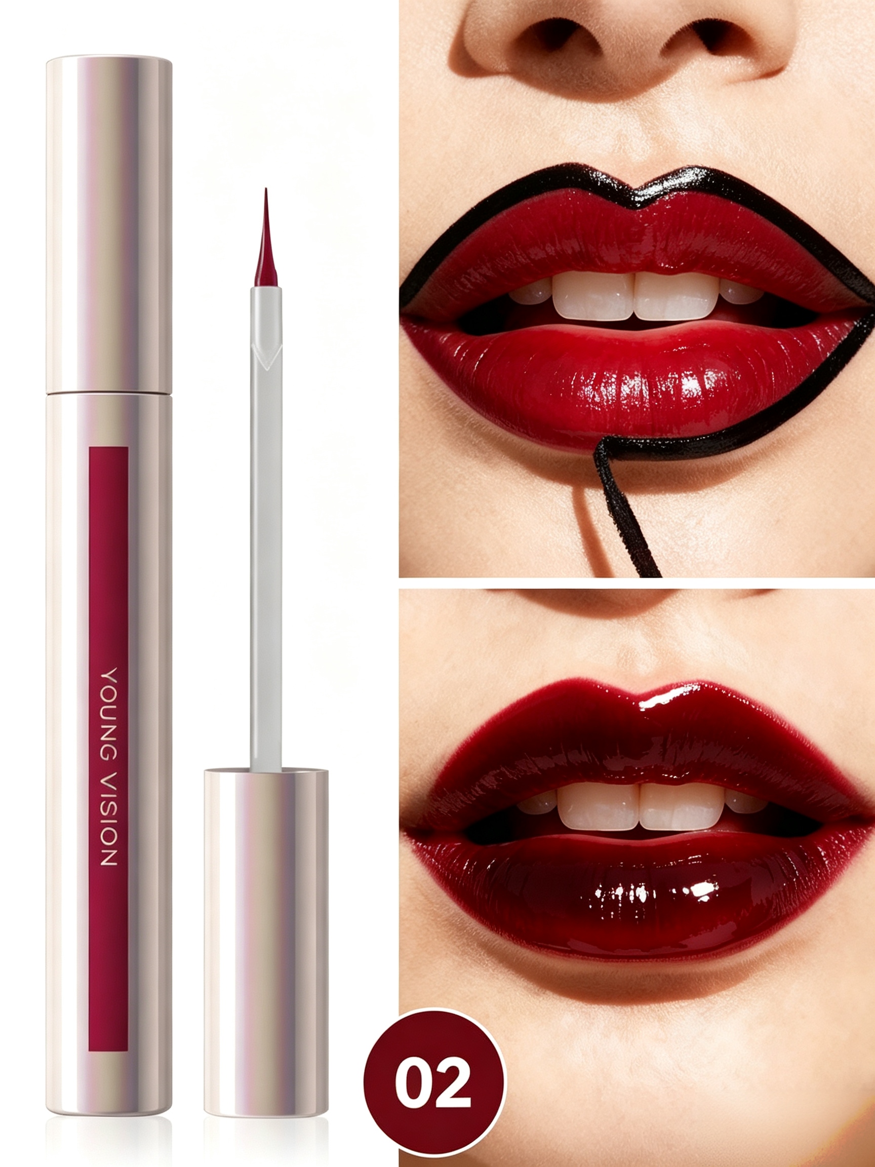 Peel Off Lip Liner Tattoo