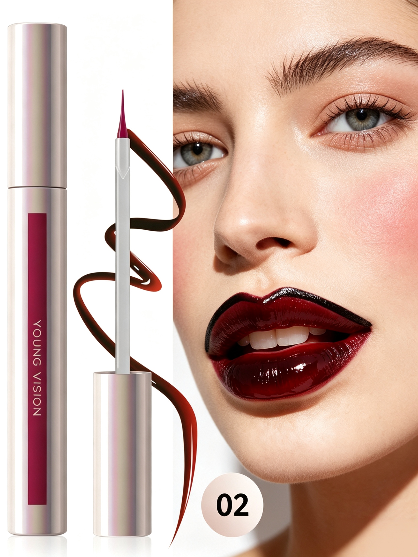 Peel Off Lip Liner Tattoo