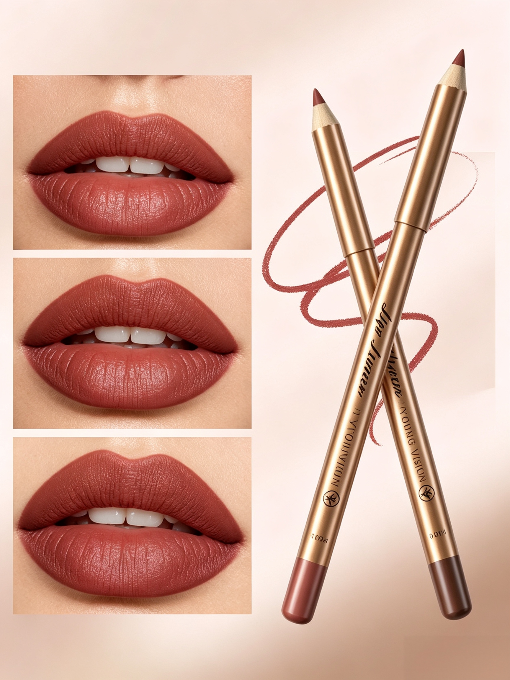 Velvet Matte Defining Lip Liner Pencil Set