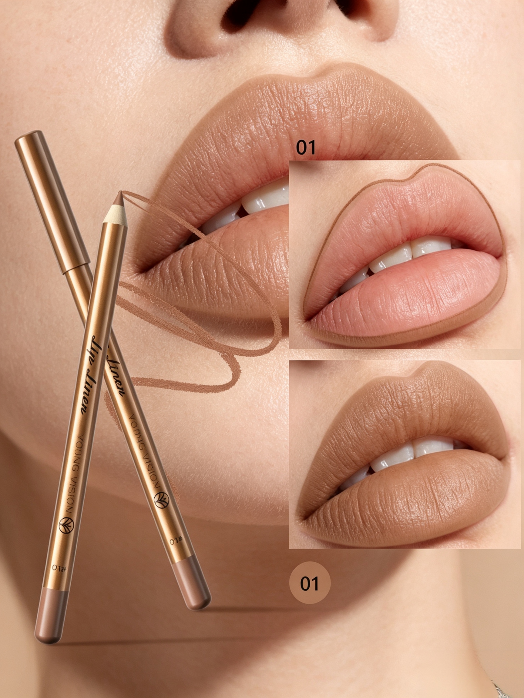 Lip Liner and Matte Lip