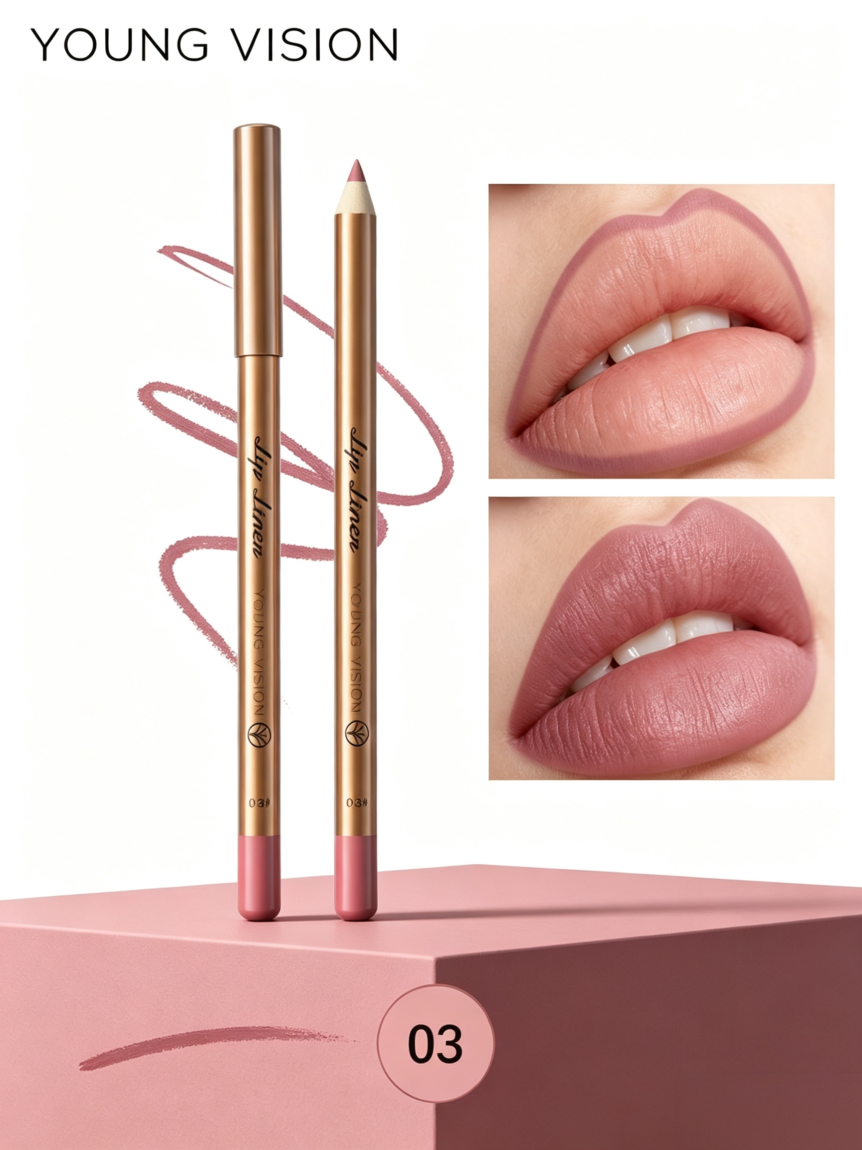Lip Liner and Matte Lip Lipstick