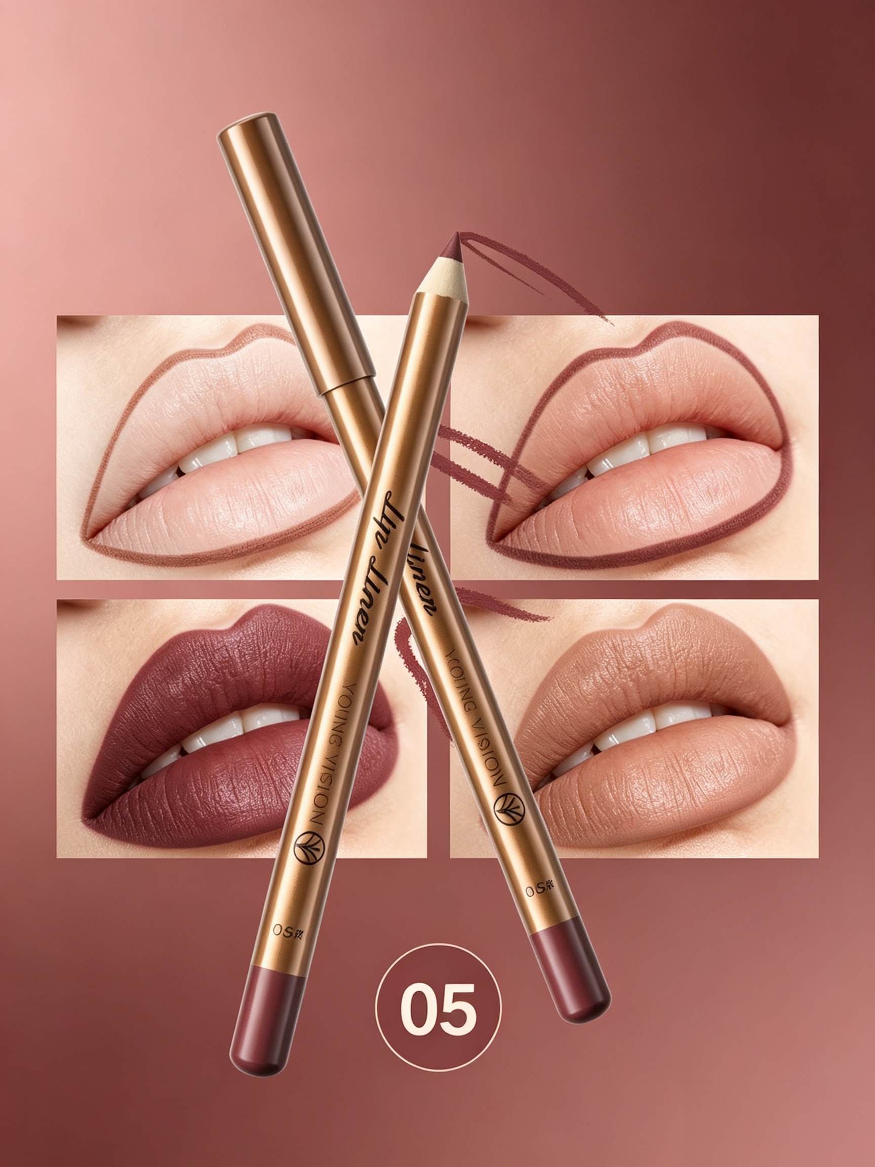 Lip Liner and Matte Lip