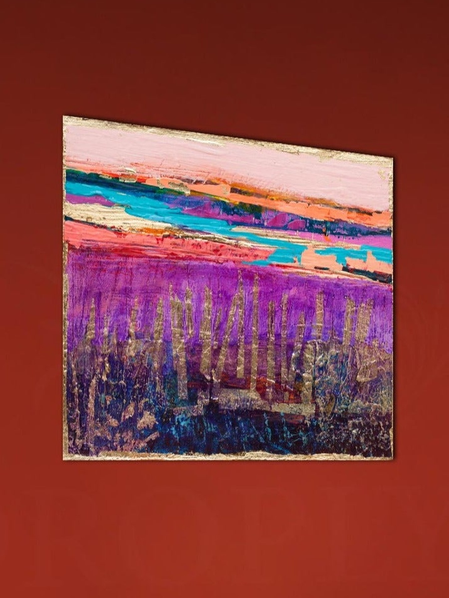 Abstract Painting Canvas Wall Art, 50cm x 50cm