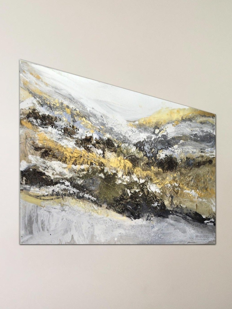 Multicolor Abstract Painting Decorative Wall Art, 60cm x 40cm