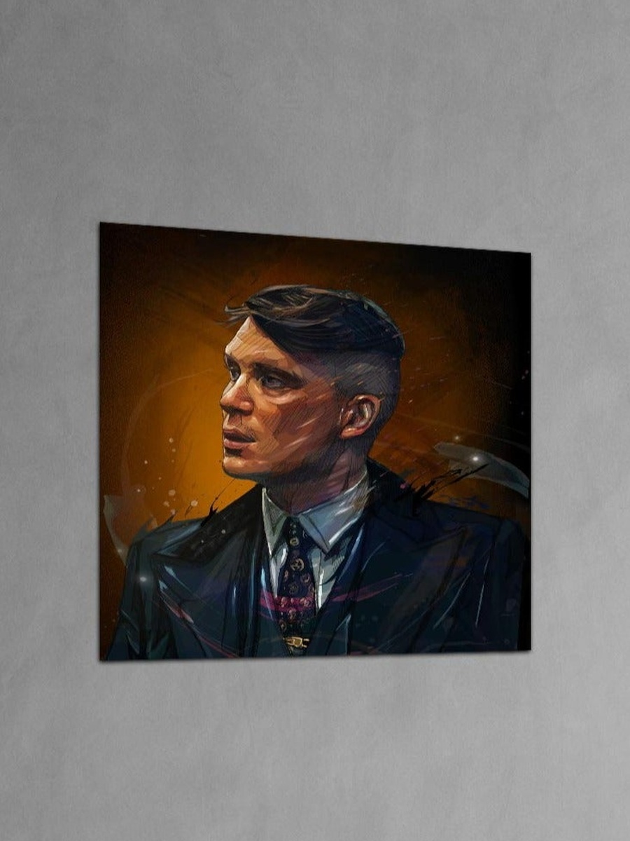 Thomas Shelby Peaky Blinders Decorative Wall Art, 30cm x 30cm