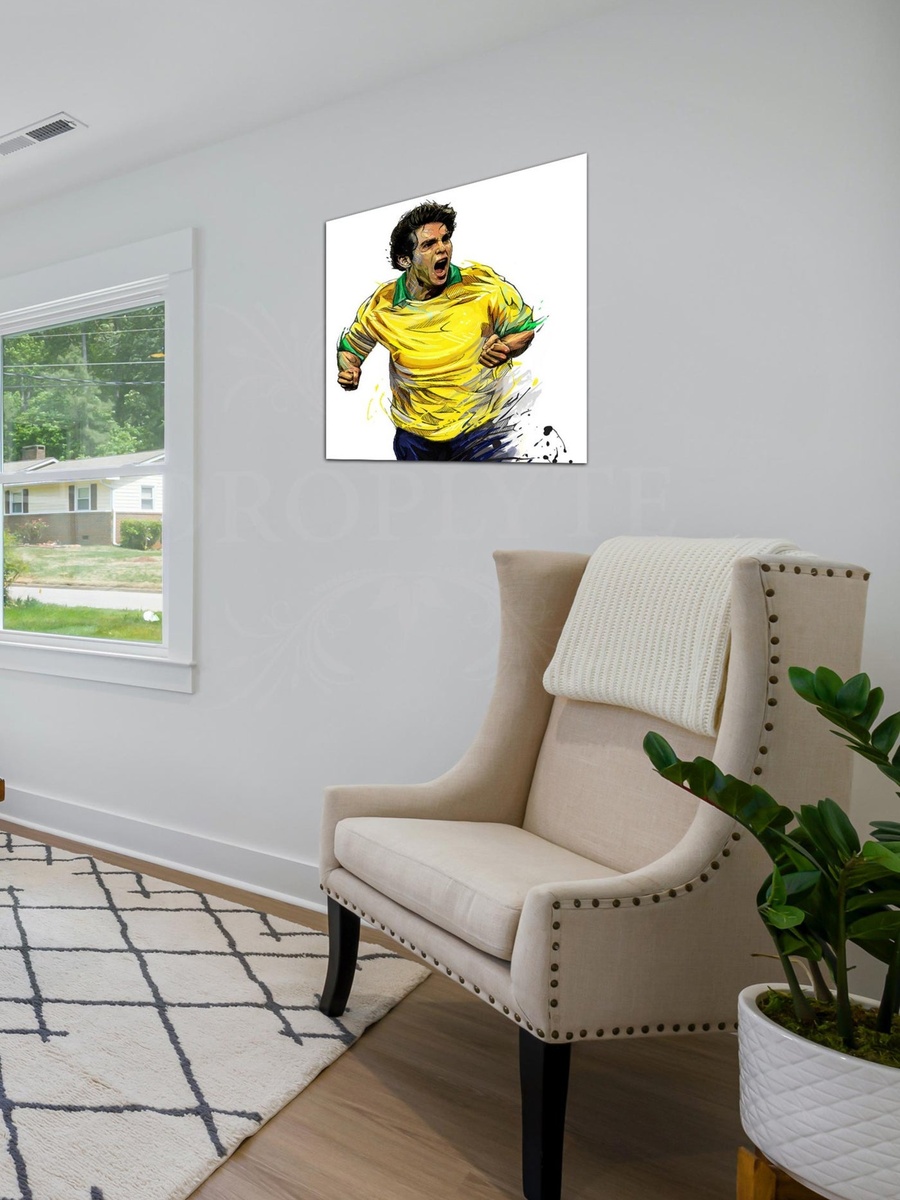Ricardo Kaka player Decorative Wall Art, 30cm x 30cm