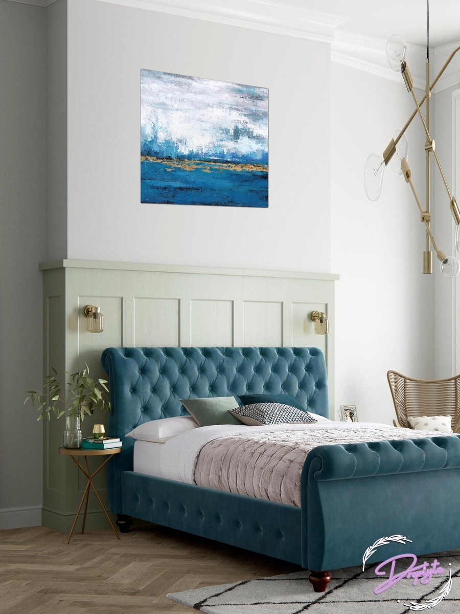 Multicolor Abstract Painting Decorative Wall Art, 50cm x 50cm