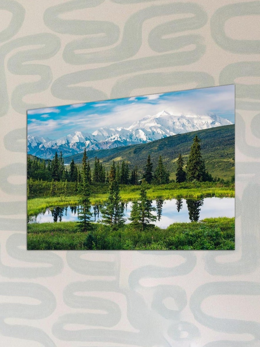 Multicolor Landscape Decorative Wall Art, 60cm x 40cm