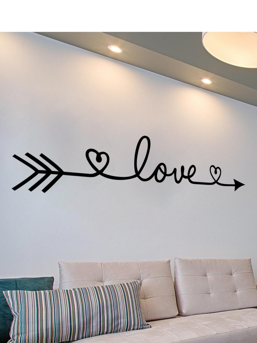 Love Arrow Wall Stickers