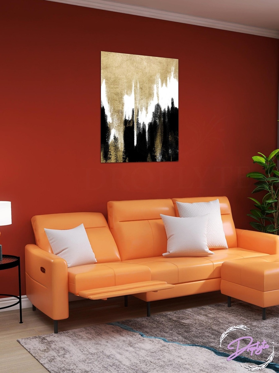 Multicolor Abstract Painting Decorative Wall Art, 40cm x 60cm