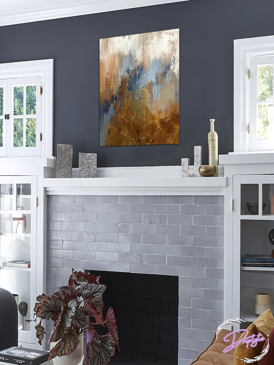Multicolor Abstract Painting Decorative Wall Art, 40cm x 60cm
