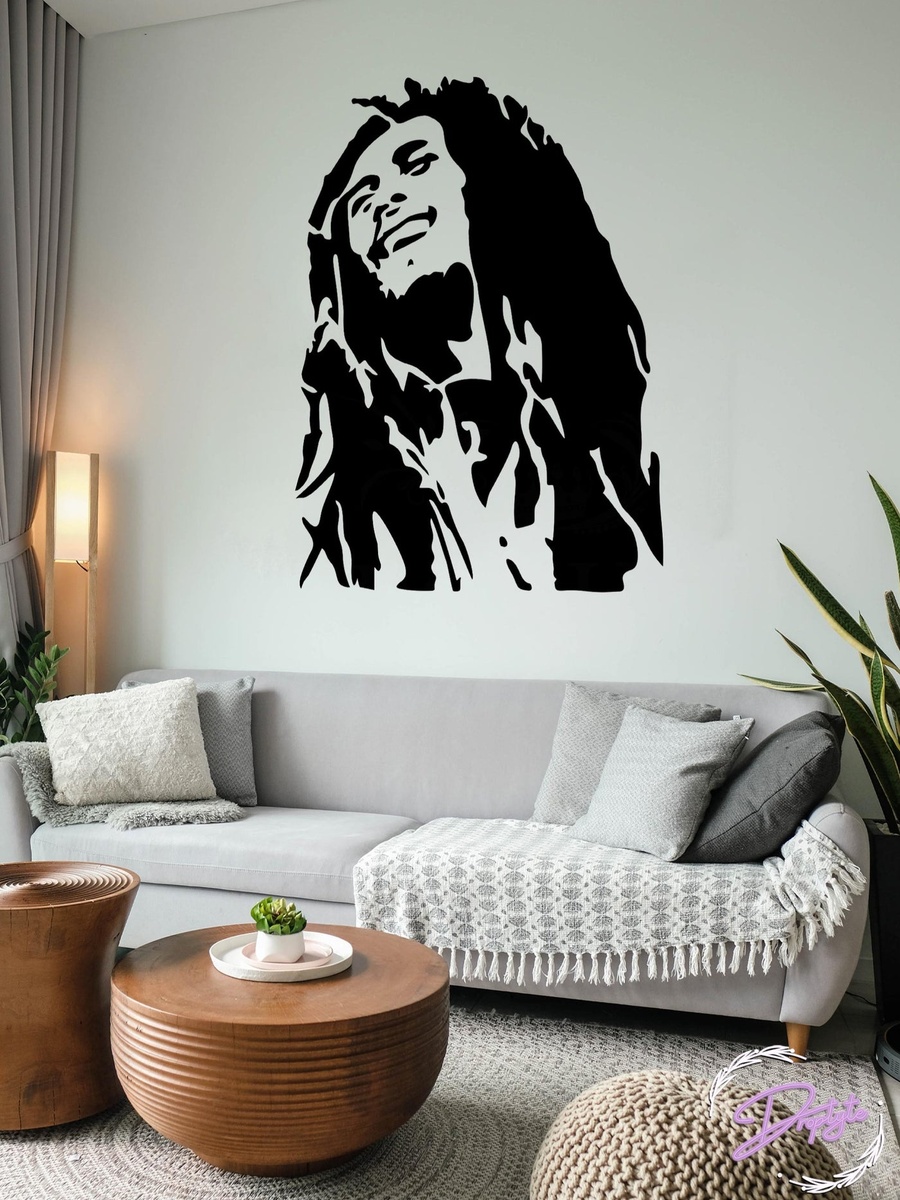 Bob Marley Wall Stickers