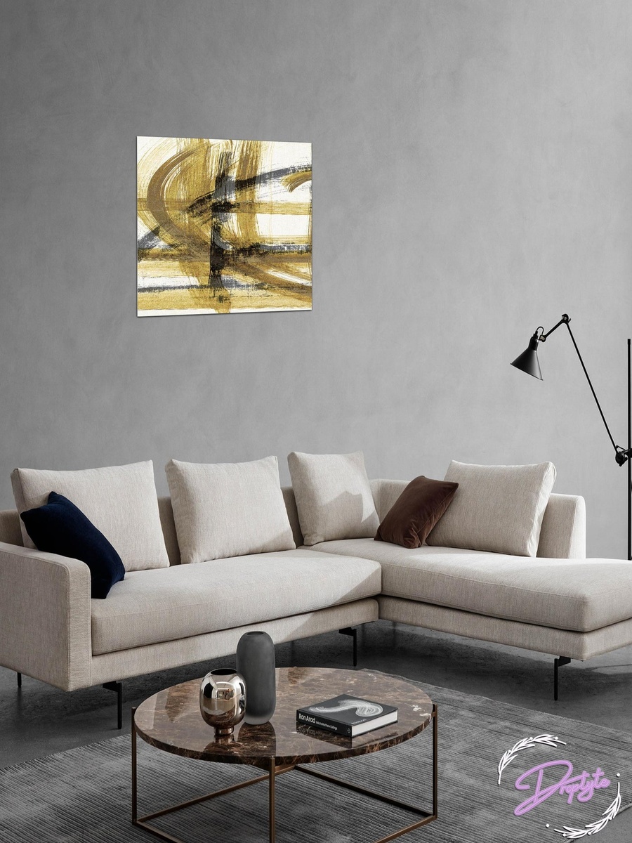 Multicolor Abstract Painting Decorative Wall Art, 50cm x 50cm