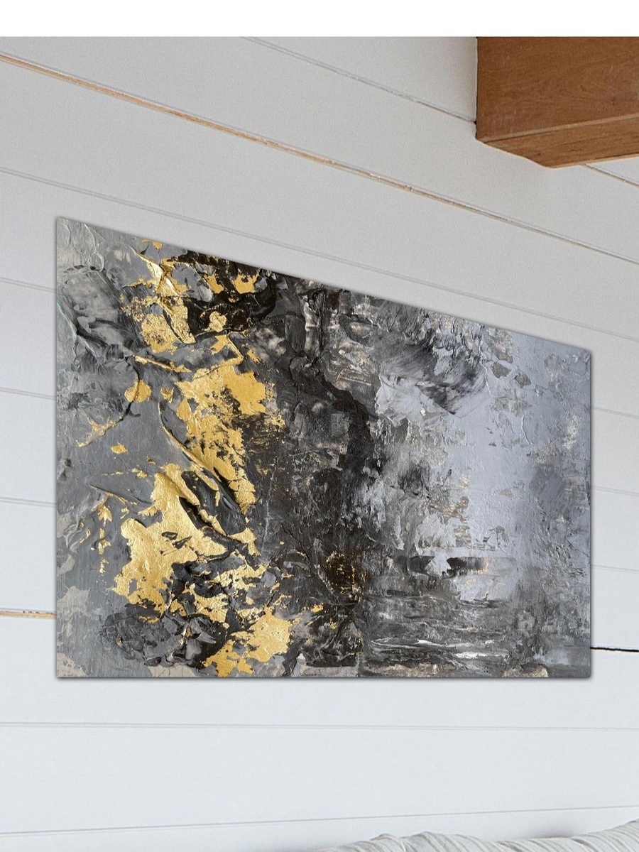 Multicolor Abstract Painting Decorative Wall Art, 60cm x 40cm