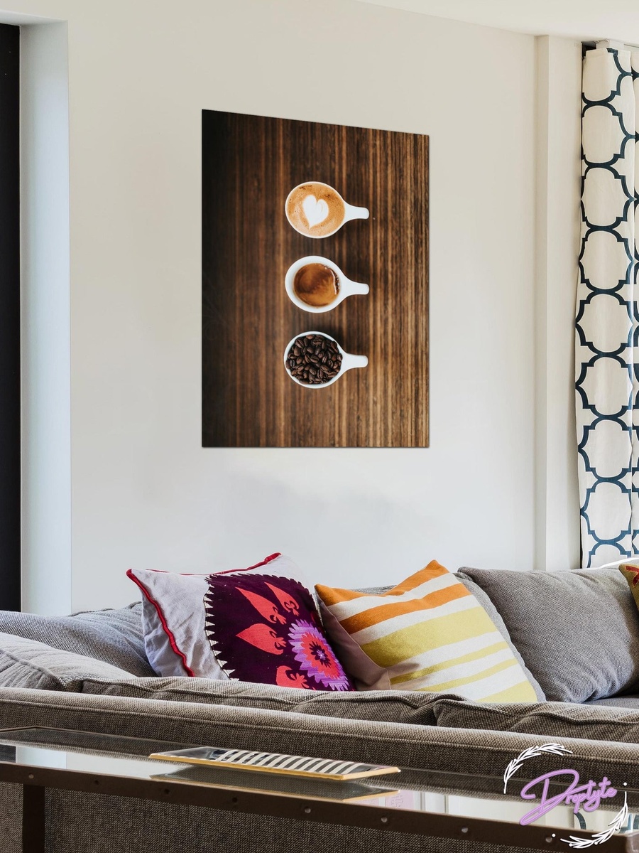 Coffee Shop Poster Decorative Wall Art, 40cm x 60cm