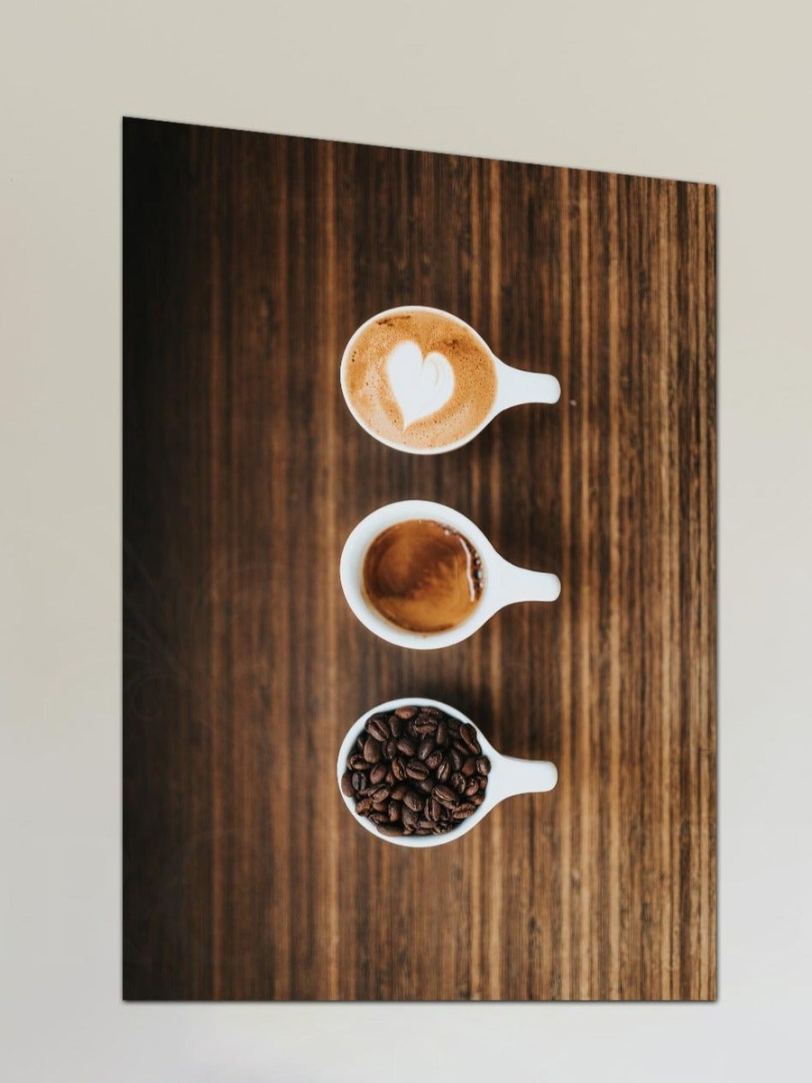 Coffee Shop Poster Decorative Wall Art, 40cm x 60cm