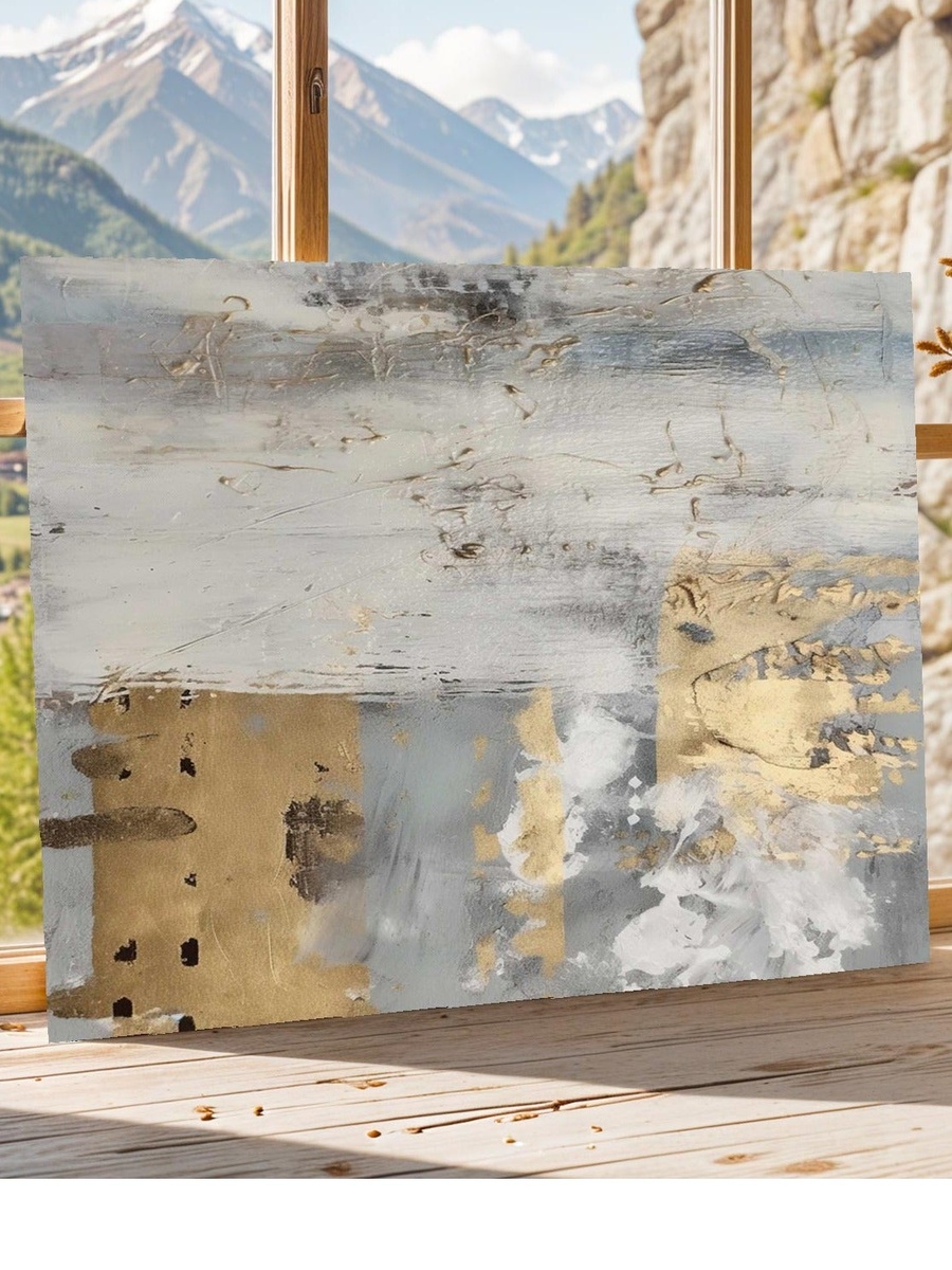 Abstract Painting Canvas Wall Art, 40cm x 30cm