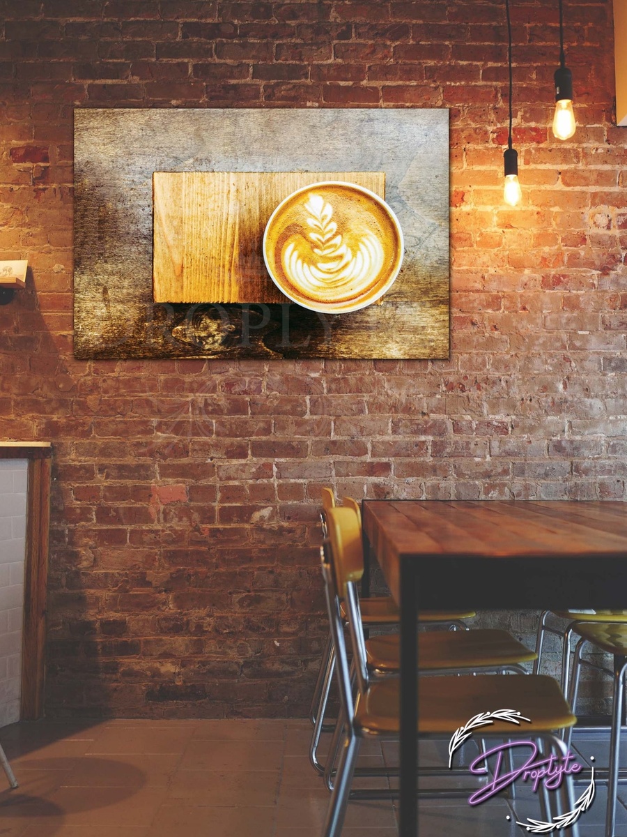 Coffee Wall Art Wall Decor Card Board MDF Home Decor