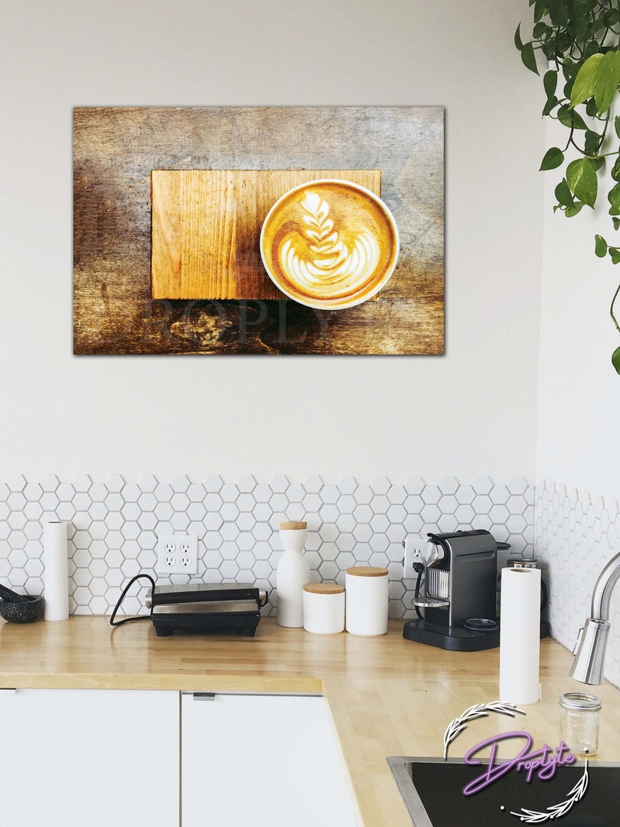 Coffee Wall Art Wall Decor Card Board MDF Home Decor