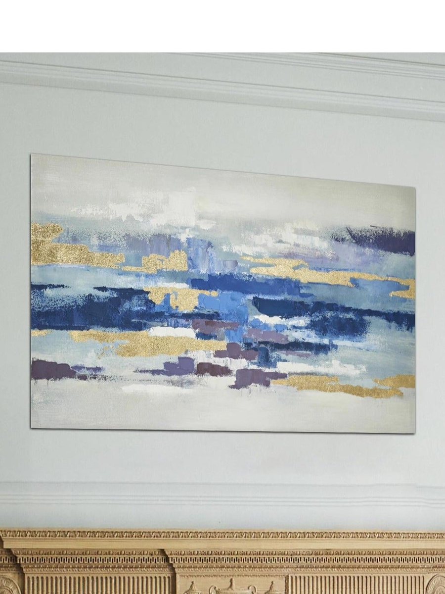 Multicolor Abstract Painting Decorative Wall Art, 60cm x 40cm