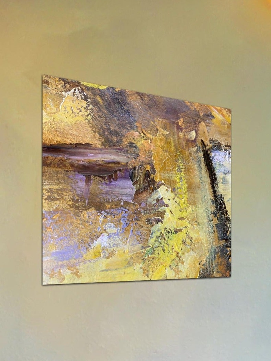 Multicolor Abstract Painting Decorative Wall Art, 50cm x 50cm