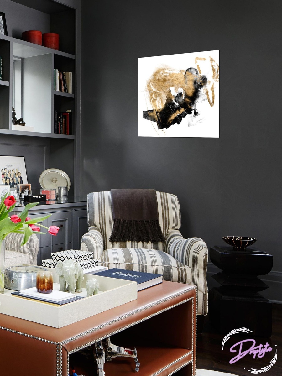 Multicolor Abstract Painting Decorative Wall Art, 50cm x 50cm
