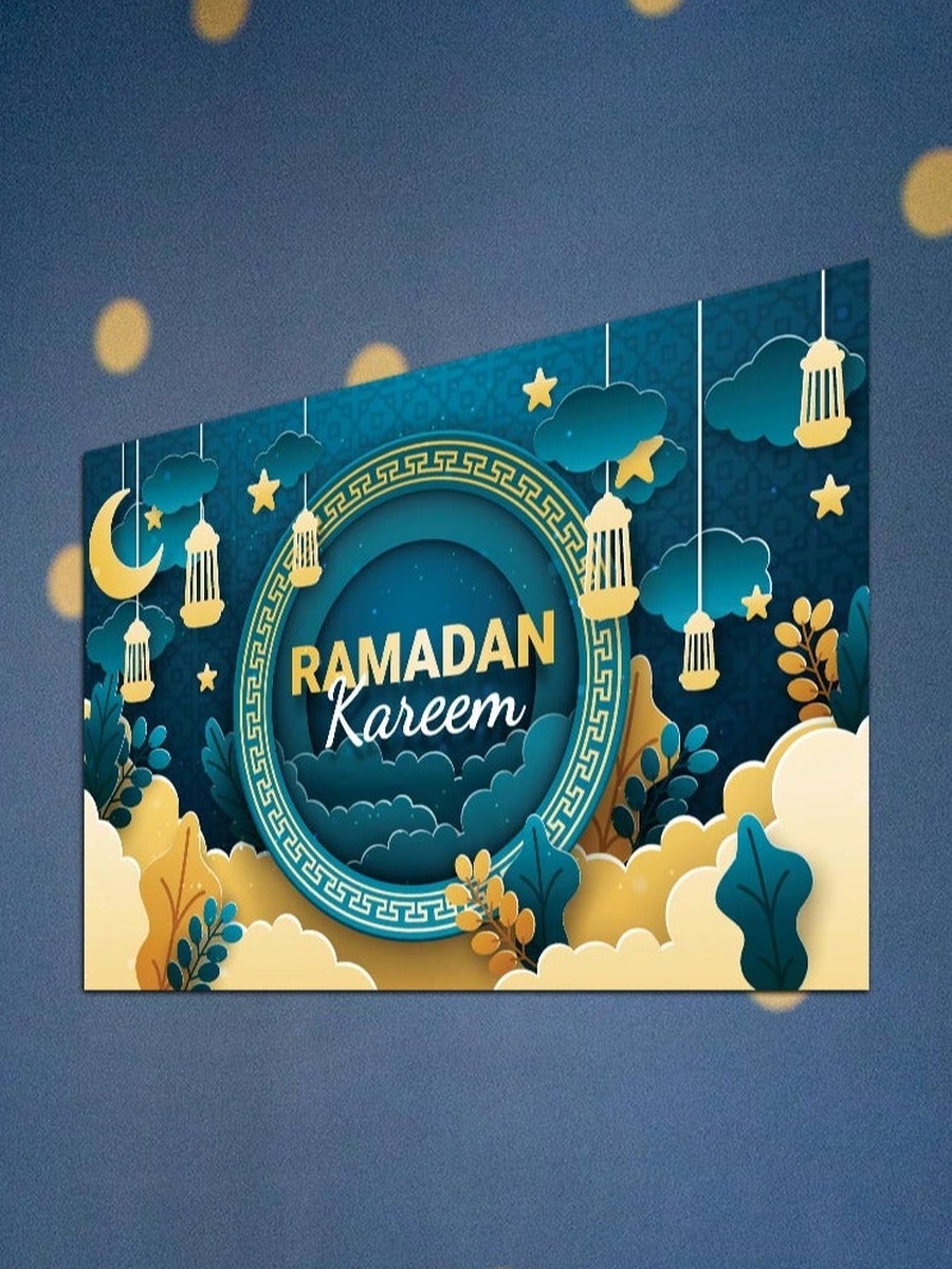 لوحة جدارية إسلامية رمضان كريم، 40 سم × 30 سم