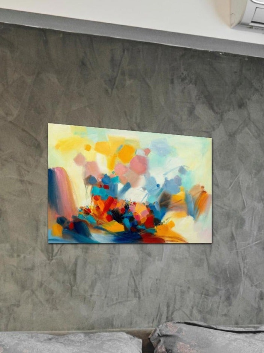 لوحة جدارية بإطار، 60 سم × 40 سم