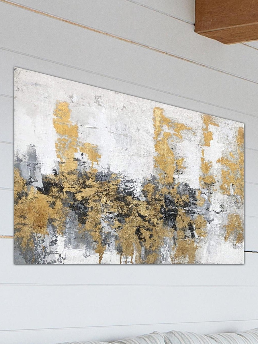 Multicolor Abstract Painting Decorative Wall Art, 60cm x 40cm