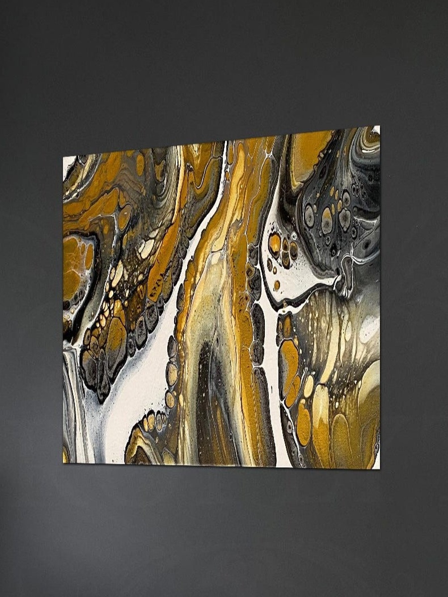 Multicolor Abstract Painting Decorative Wall Art, 50cm x 50cm