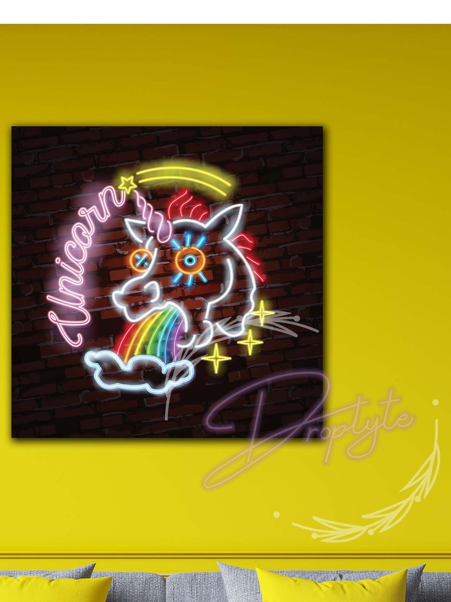 Beautiful Unicorn Wall Art