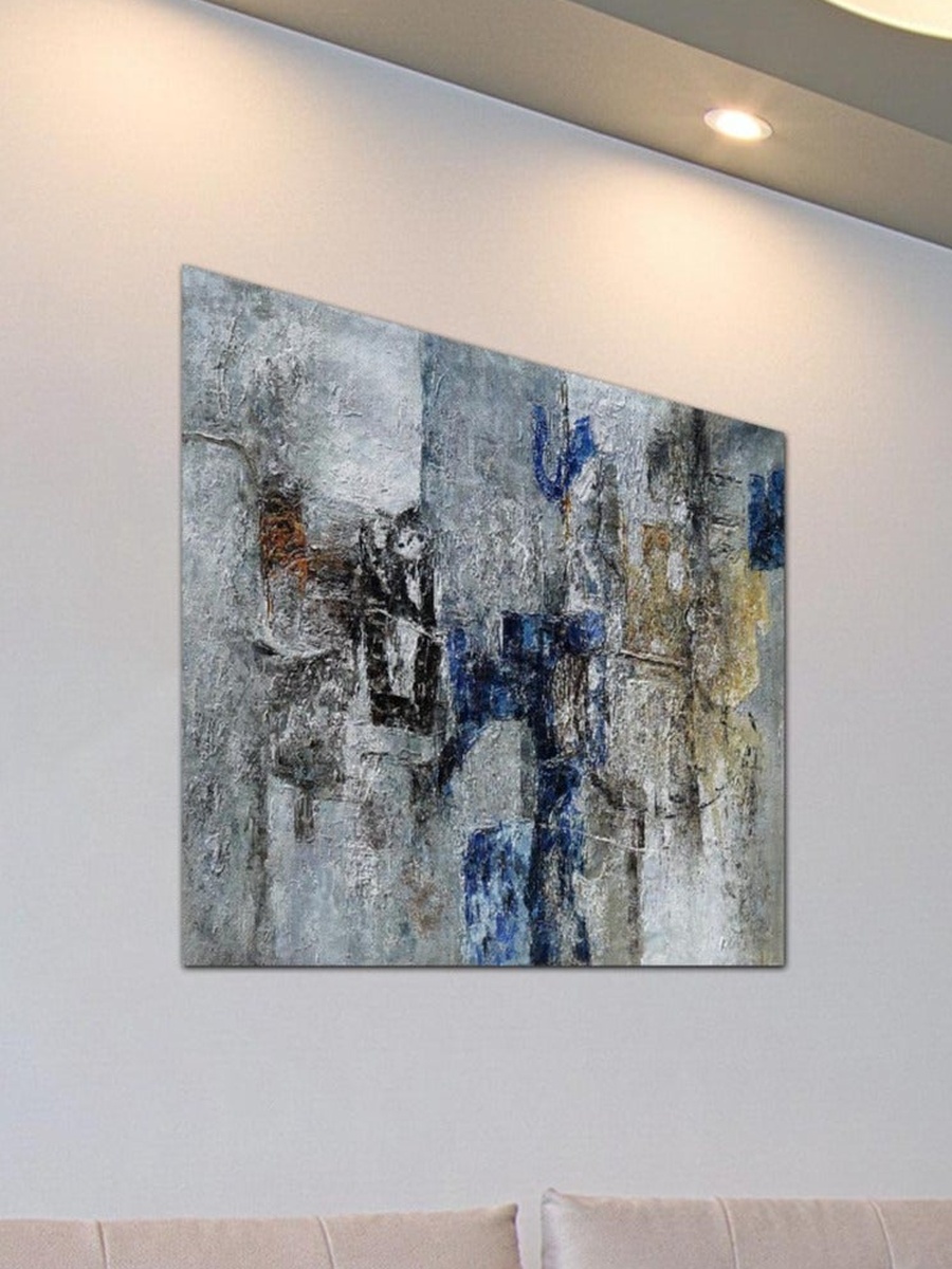 Abstract Painting Canvas Wall Art, 50cm x 50cm