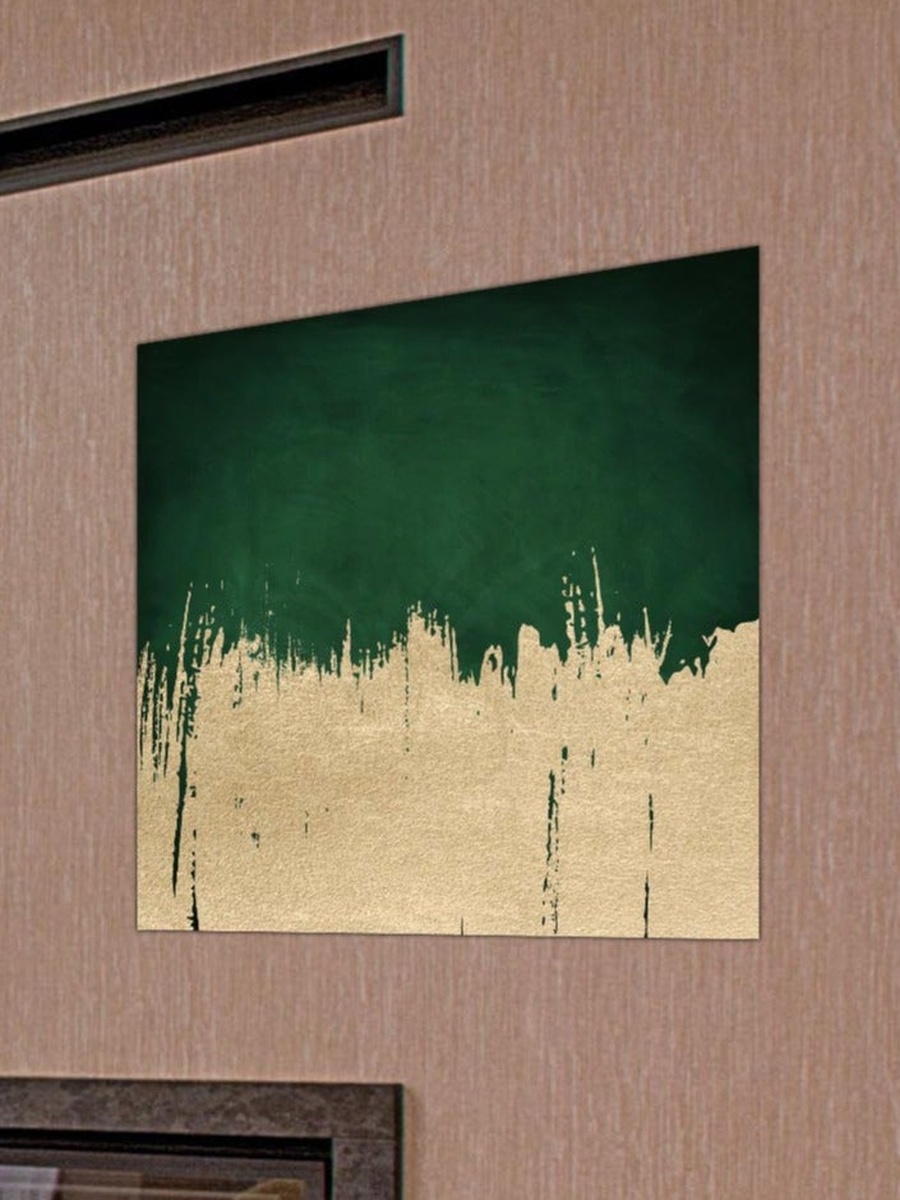 لوحة جدارية ديكورية لرسم تجريدي متعدد الألوان، 50 سم × 50 سم