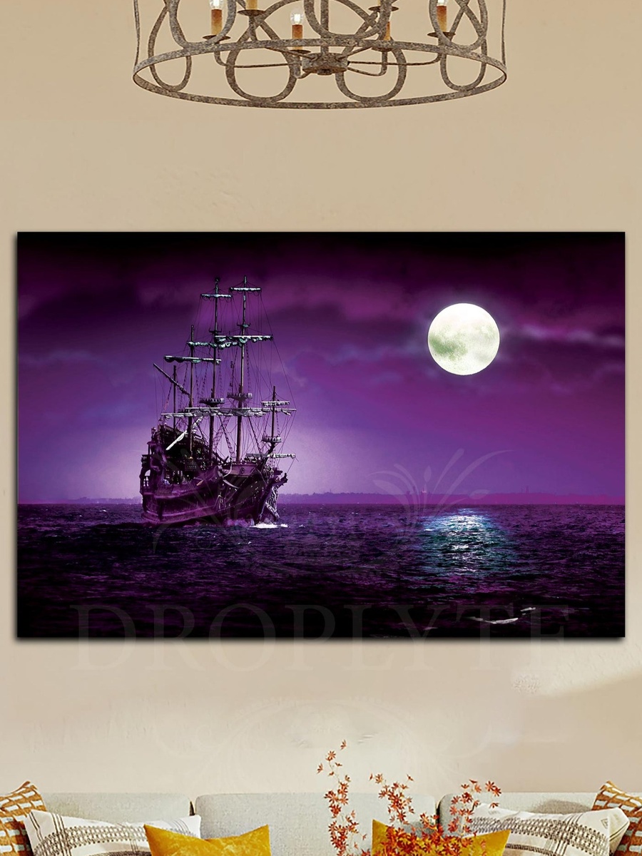 Beautiful Nature Wall Art Canvas with Wooden Frame, 60cm x 40cm