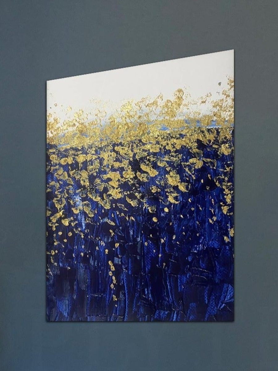 Multicolor Abstract Painting Decorative Wall Art, 40cm x 60cm