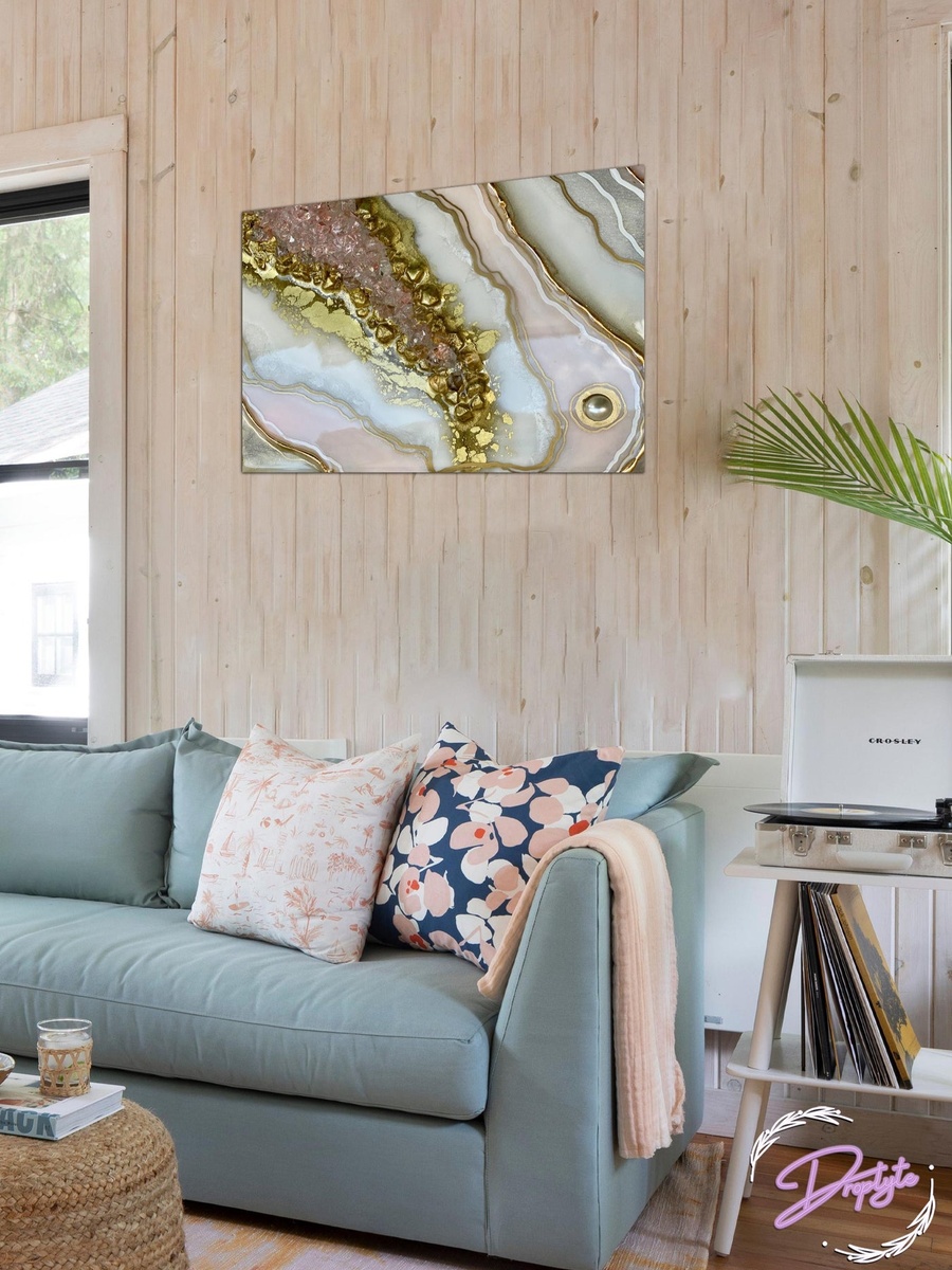 Multicolor Abstract Painting Decorative Wall Art, 60cm x 40cm