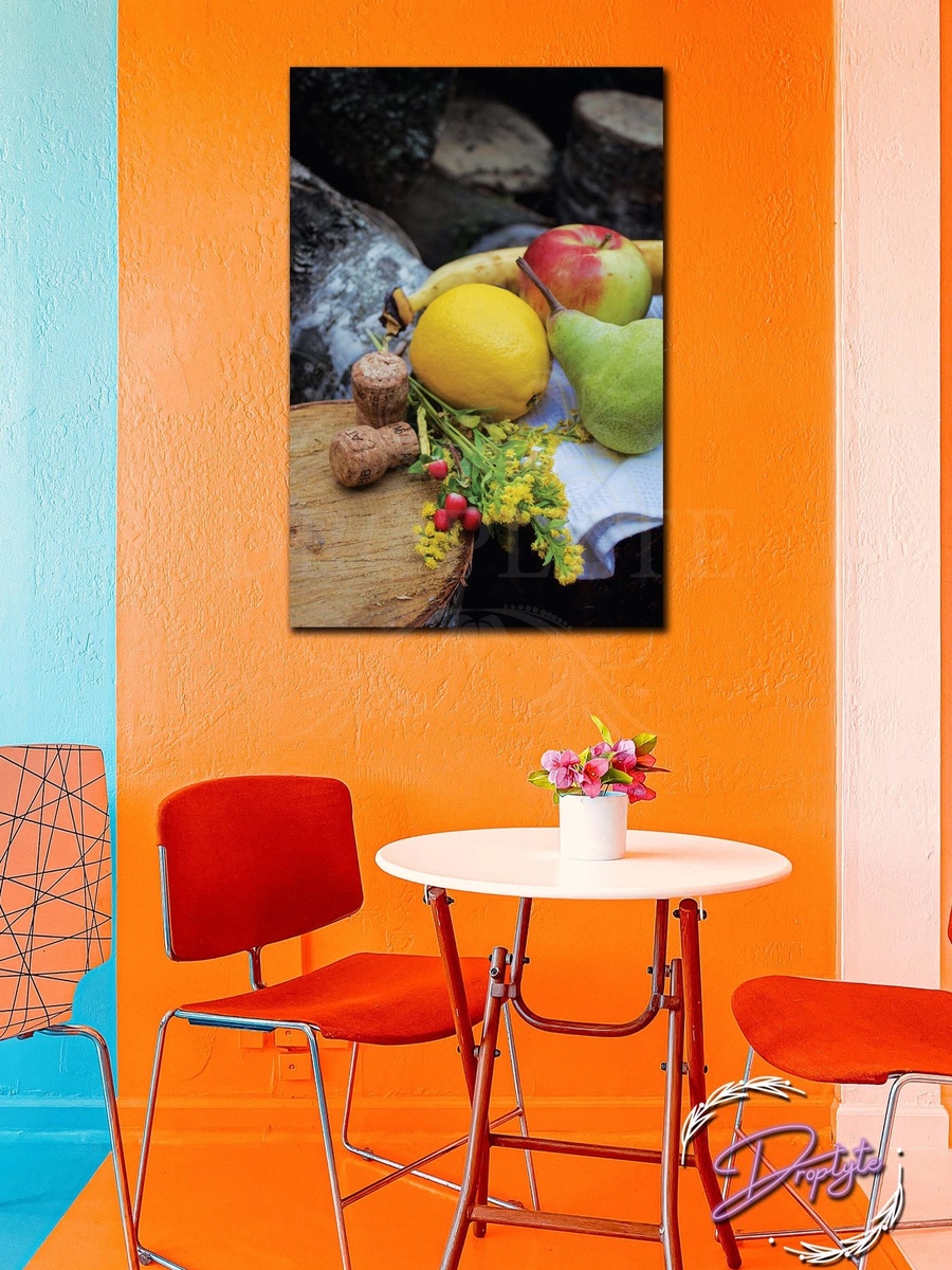 Beautiful Fresh Fruits Wall Art 40cm x 60cm