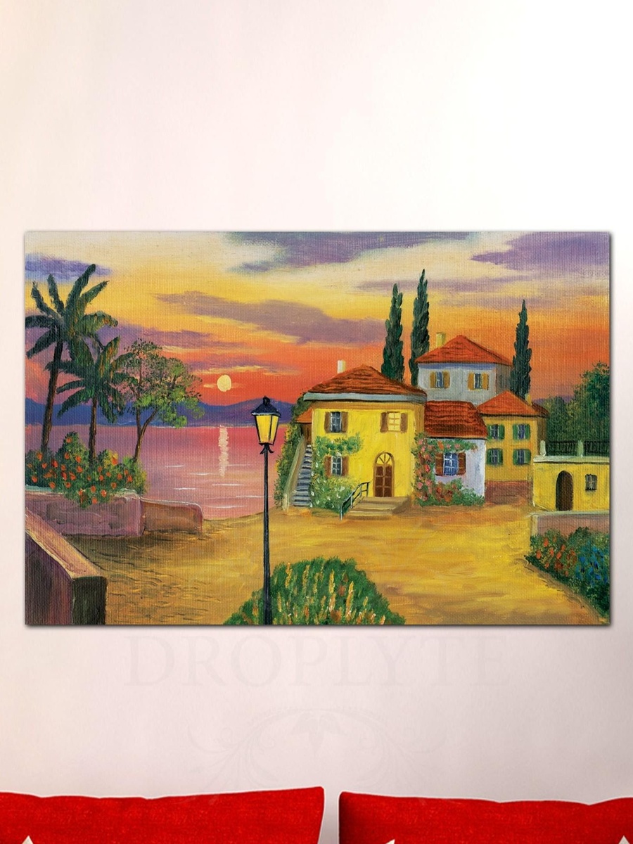 لوحة فنية جدارية ديكورية لمنزل جميل، 60 سم × 40 سم