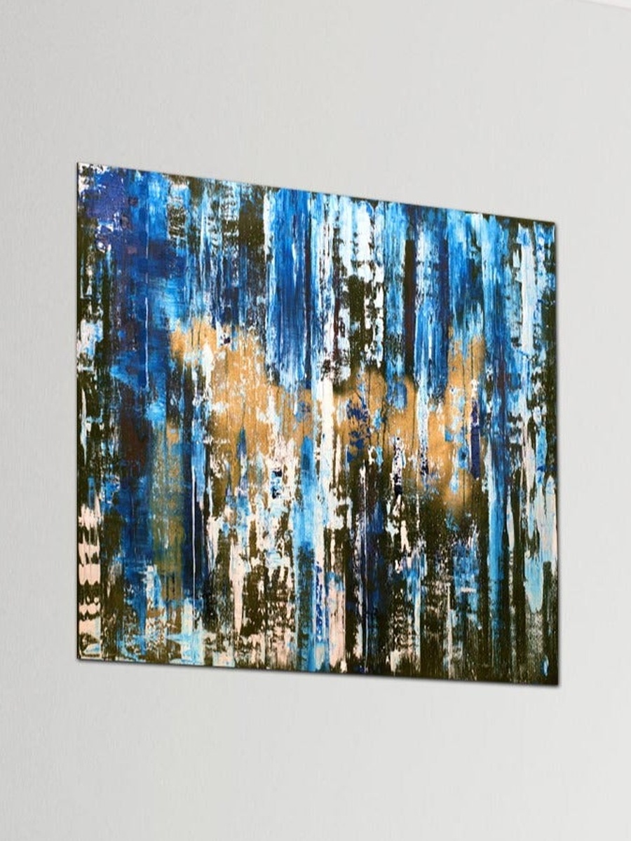 Multicolor Abstract Painting Decorative Wall Art, 30cm x 30cm