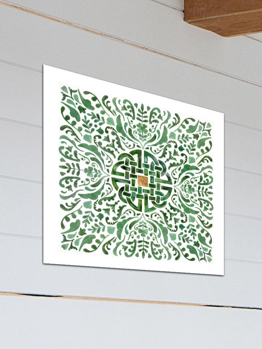 Multicolor Abstract Pattern Decorative Wall Art, 50cm x 50cm