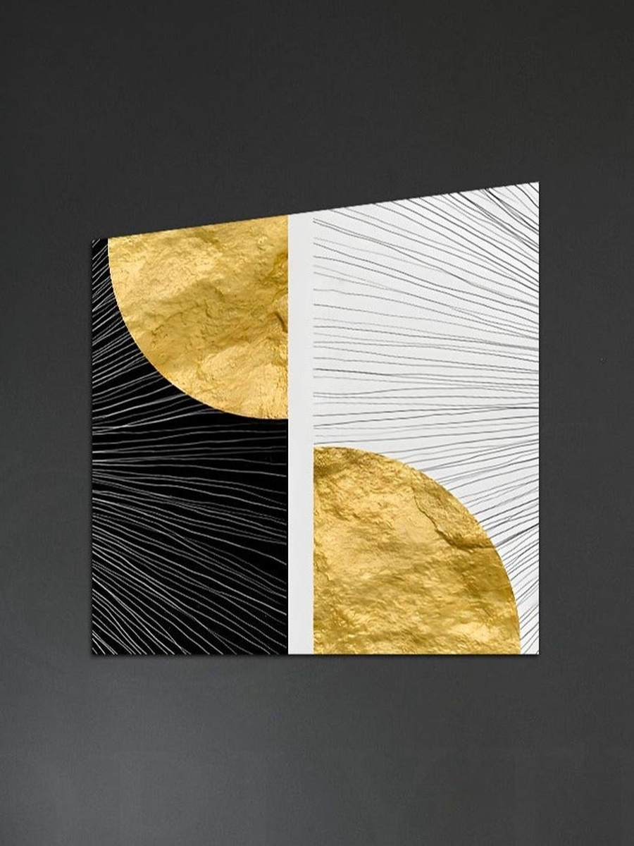 Multicolor Abstract Painting Decorative Wall Art, 30cm x 30cm