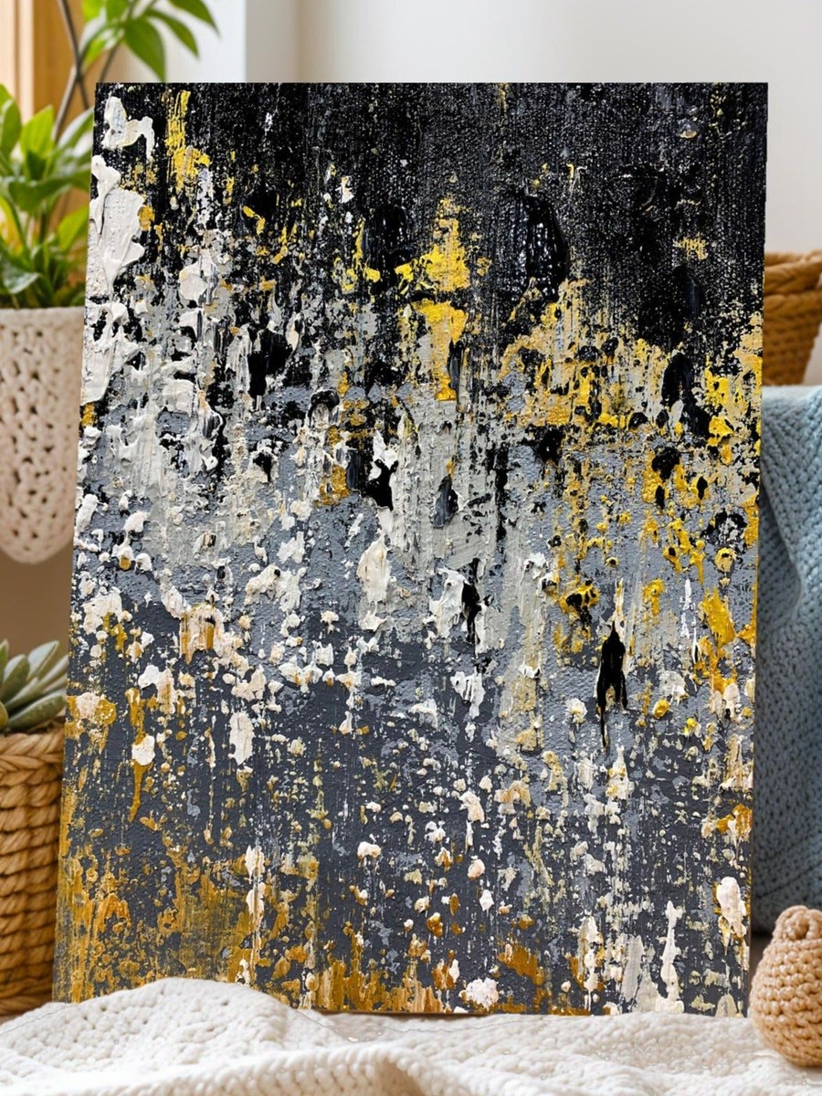 Abstract Painting Framed Canvas Wall Art, 40cm x 60cm